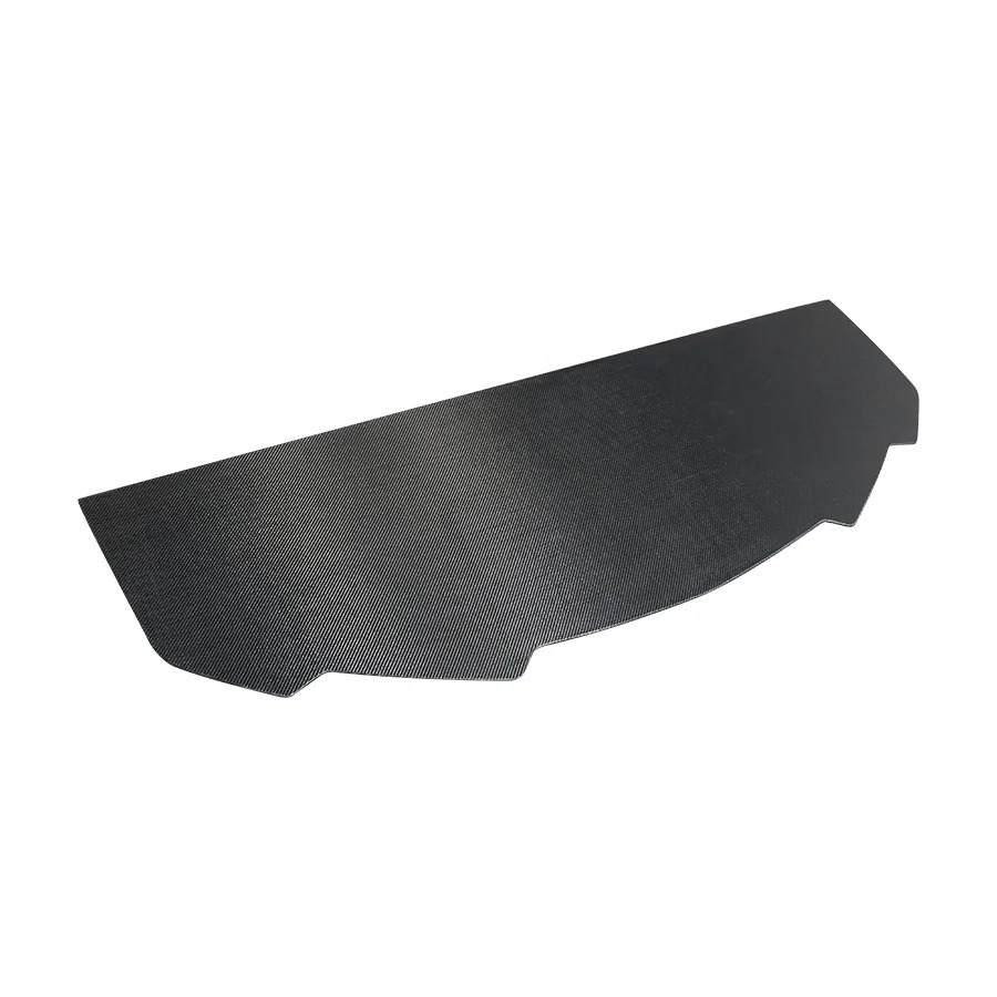 2015-2023 for  Mustang GT500 Carbon Fiber Front Lip Body Kit with Towing Hitch Cut-Outs Narrow Body Bumper Splitter Chin Bum